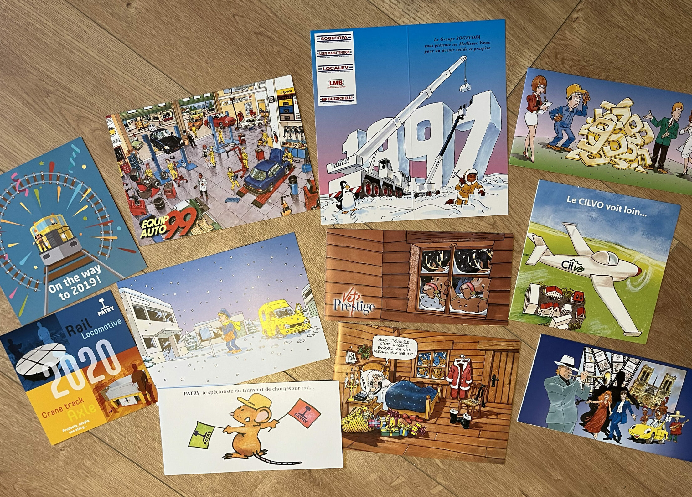 cartes de vœux entreprise carte de vœux illustrée carte de vœux bande dessinée carte de vœux humoristique invitation professionnelle carte d’invitation entreprise carte de vœux animée illustration sur-mesure illustration packaging pelliculage soft touch vernis sélectif brillant dorure à chaud carte de vœux haut de gamme carte de vœux originale création graphique publiland