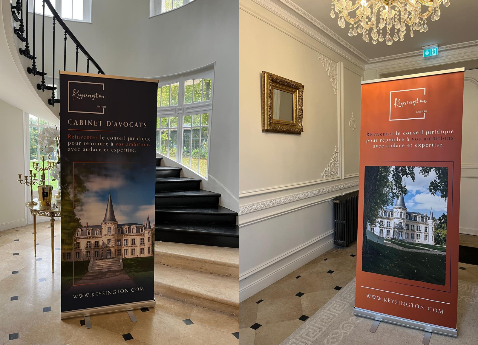 Création de signalétique et grand format : vitrophanie, enseignes, stands & marquage véhicule (Publiland)<br />
